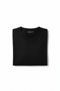 Minimalist Black Shirt - Regular Fit